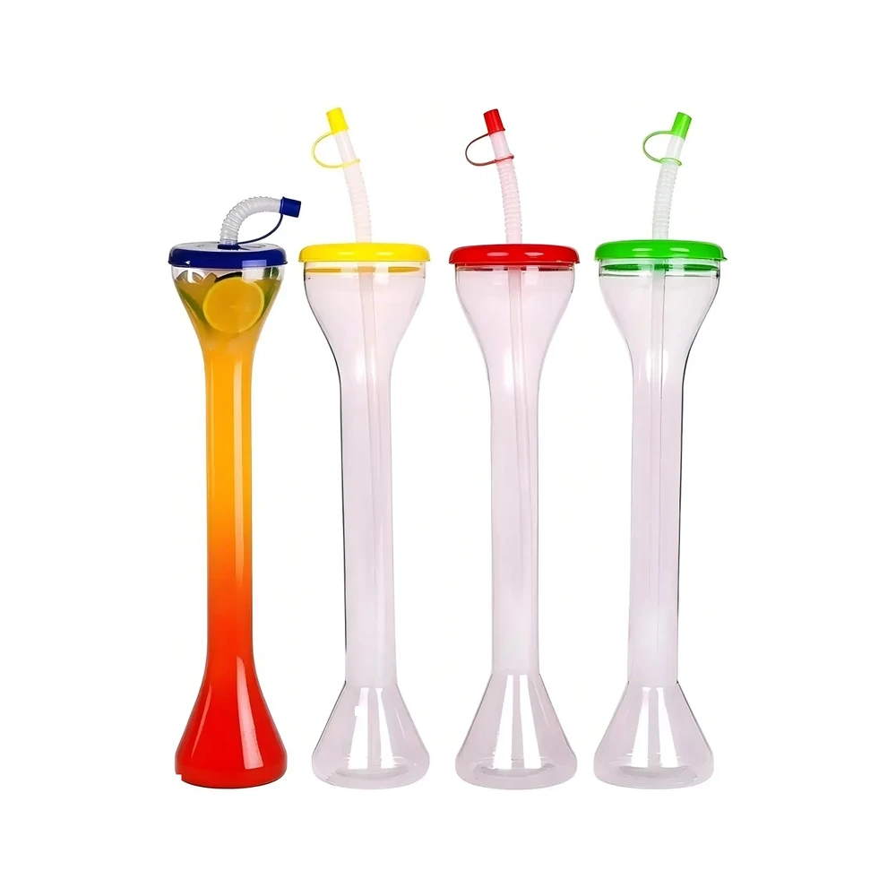 Yard Cup Colorful 600 ml — 600 ml PET straw cup