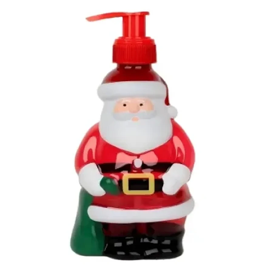 Santa Pump Bottle — 500 ml PET straw cup