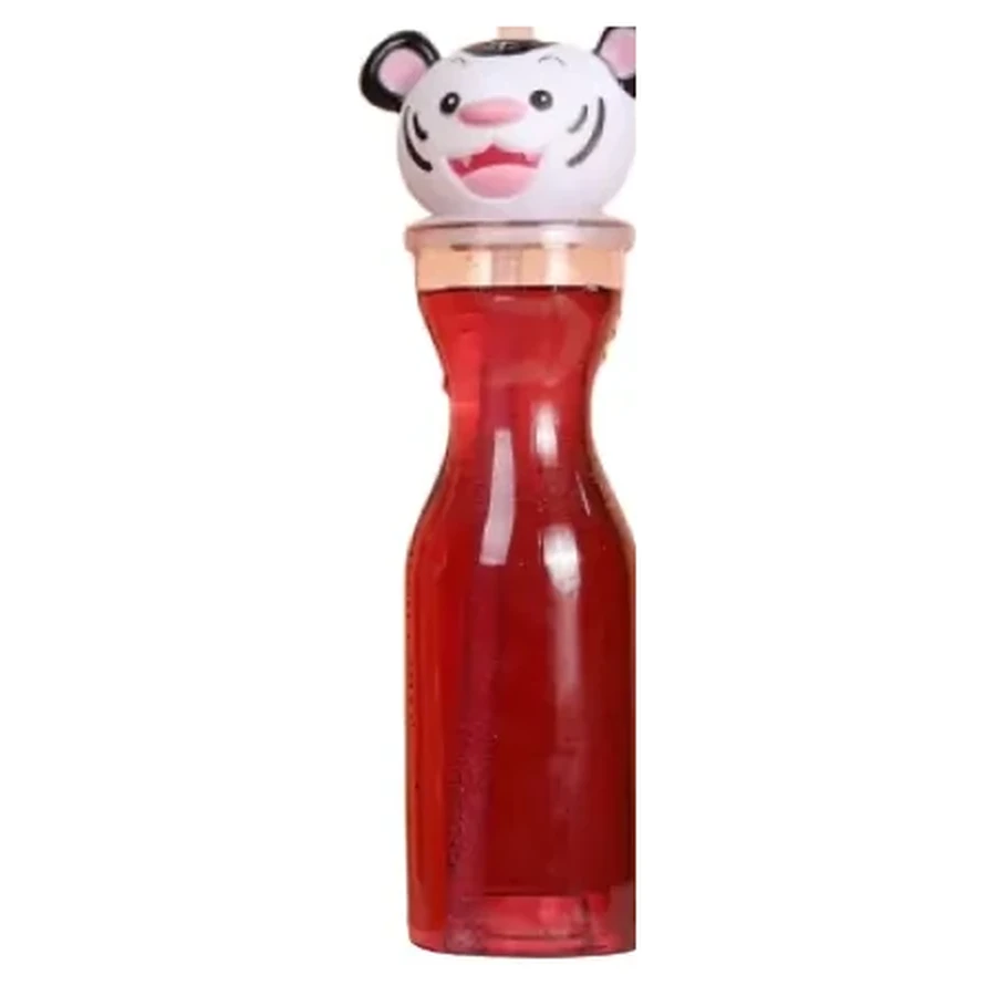 White Tiger Topper 450 ml Bottle — 450 ml PET straw cup