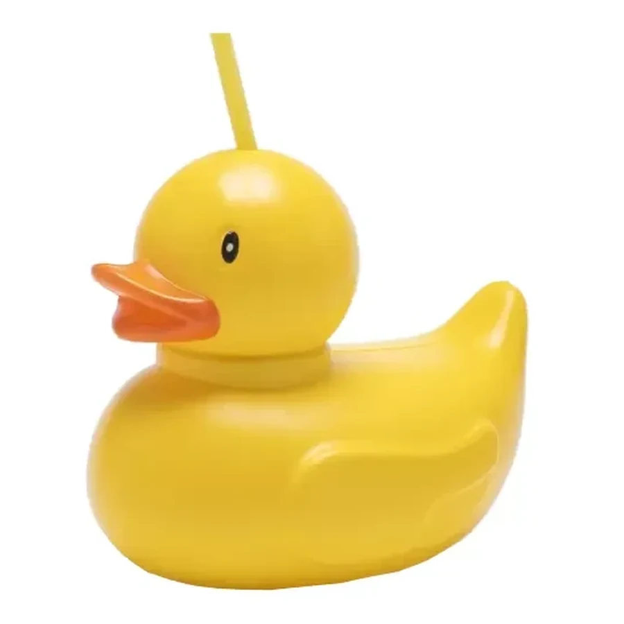Yellow and Red Animal Face and Ball Cup — 500–1,000 ml PP straw cup